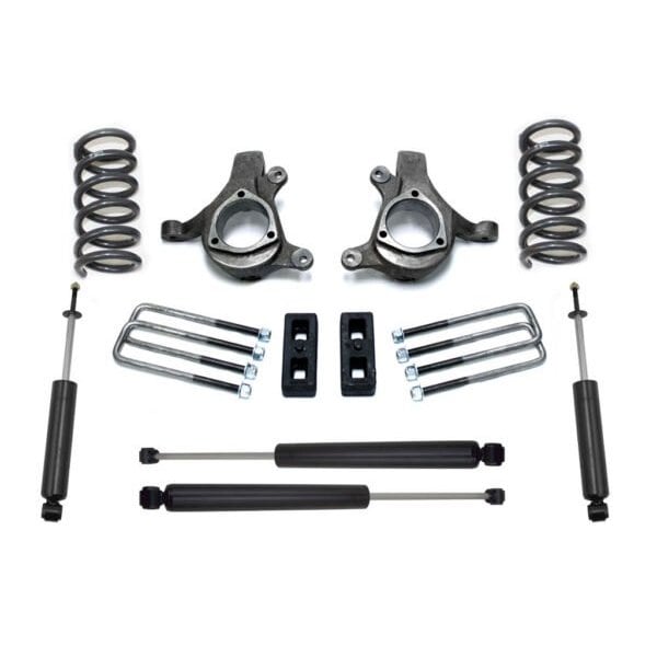 Maxtrac Suspension 5IN LIFT KIT 2WD W- MAXTRAC SHOCKS 1999-07 CLASSIC C-1500 GM 8 CYL K880953-8 - main